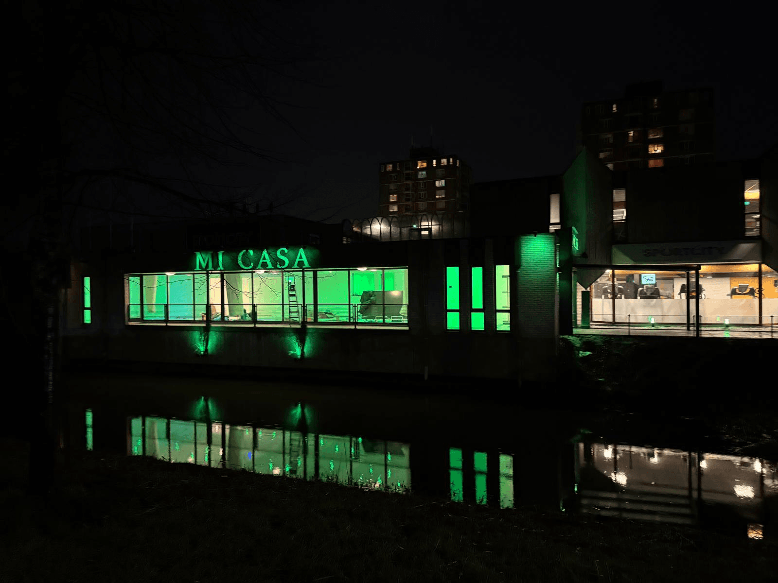 Philips Hue sfeerverlichting in de zaak